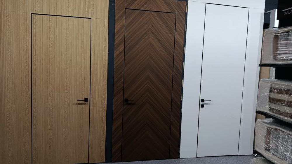 Скрытые двери скрытого монтажа • Премиум • от 108 000 тг