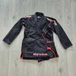 Gi Black BJJ Premium de la Armura Praetorian 2.0