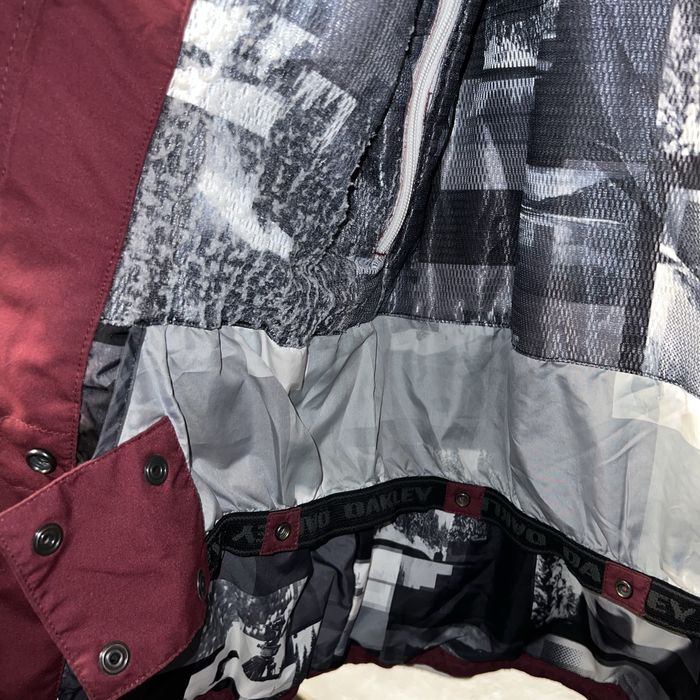 Jachetă ski / snowboard vintage Oakley – mărimea M (bărbați)