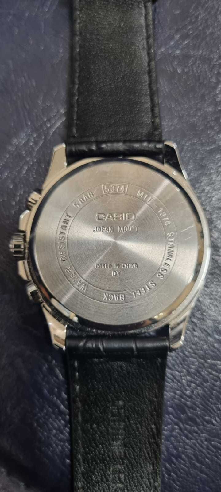 Часы Кварцевые CASIO MTP-1374 Stainless(Сталь)