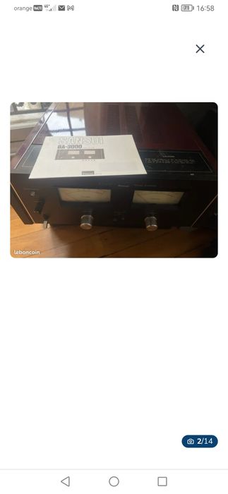 Amplificator de putere Sansui BA 2000