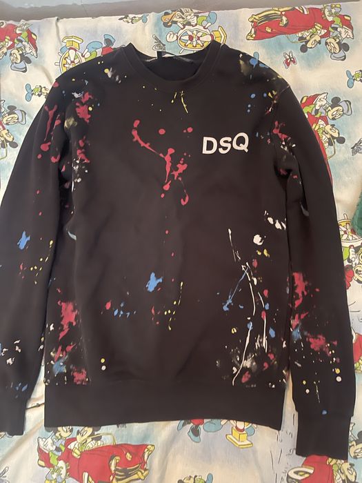 Bluză Dsquared2 DSQ – Paint Splatter Edition