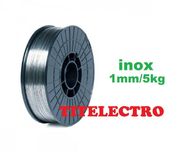 Sarma sudura inox 1mm rola 5kg tip ER308 LSi cu gaz argon O2