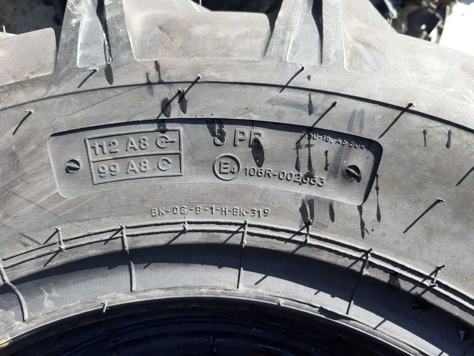 7.50-16 Anvelope noi de tractor BKT cu 8PR Cauciucuri agricole