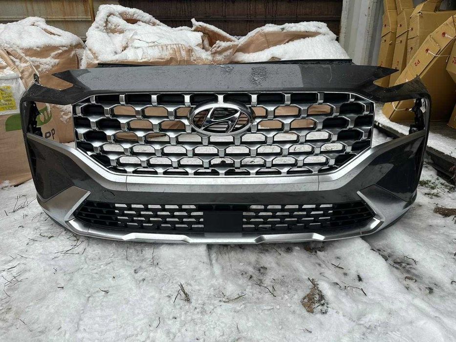 Бампер передний Хендай Санта Фе / HYundai Santa Fe 2022 Б/У
