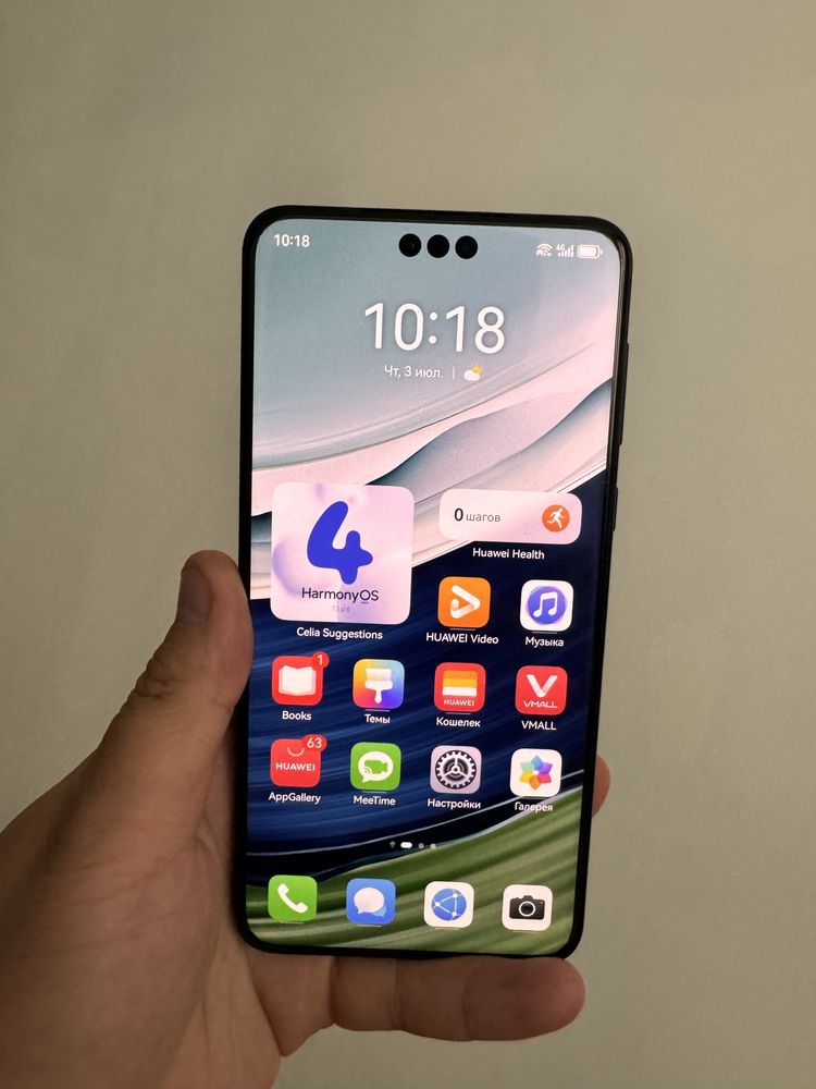 Флагман Huawei Mate 60 Pro+ редкий, почти новый, чёрный цвет