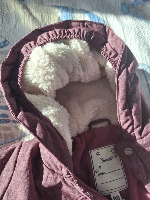 Sterntaler нов космонавт / ескимос за бебе момиче розов лилав р. 80