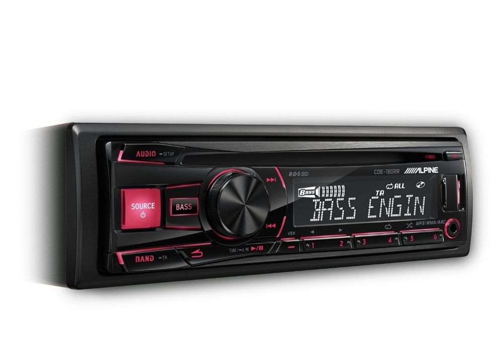 Casetofon Alpine usb mp3 bass bluetooth