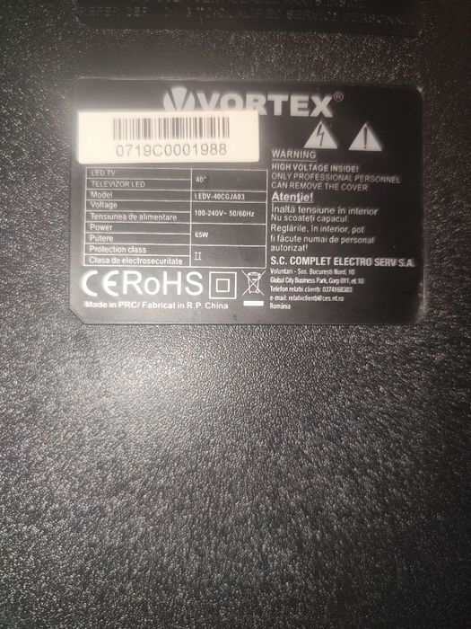 Televizor Vortex LEDV-40CGJA03
