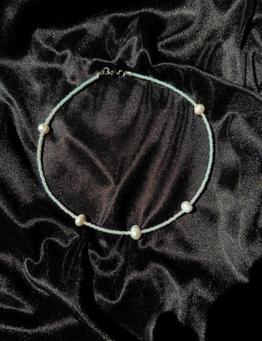 Чокер натуральный жемчуг