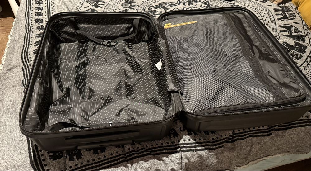 Troler Francesco Ferellino Azzuro 2, TSA, Spin, 69 x 42 x 27, Negru