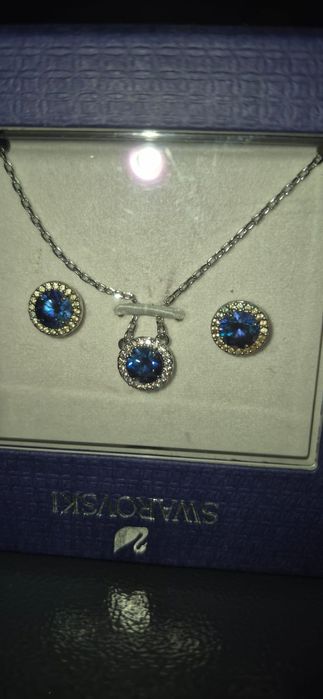 Swaroski ,lănțișor + cercei