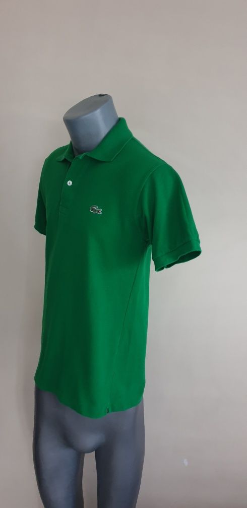 Lacoste Pique Cotton Classic Fit / 2 - XS ОРИГИНАЛ! Мъжка Тениска!
