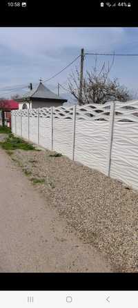 Garduri din beton, gard București Ilfov Giurgiu Argeș Dâmbovița