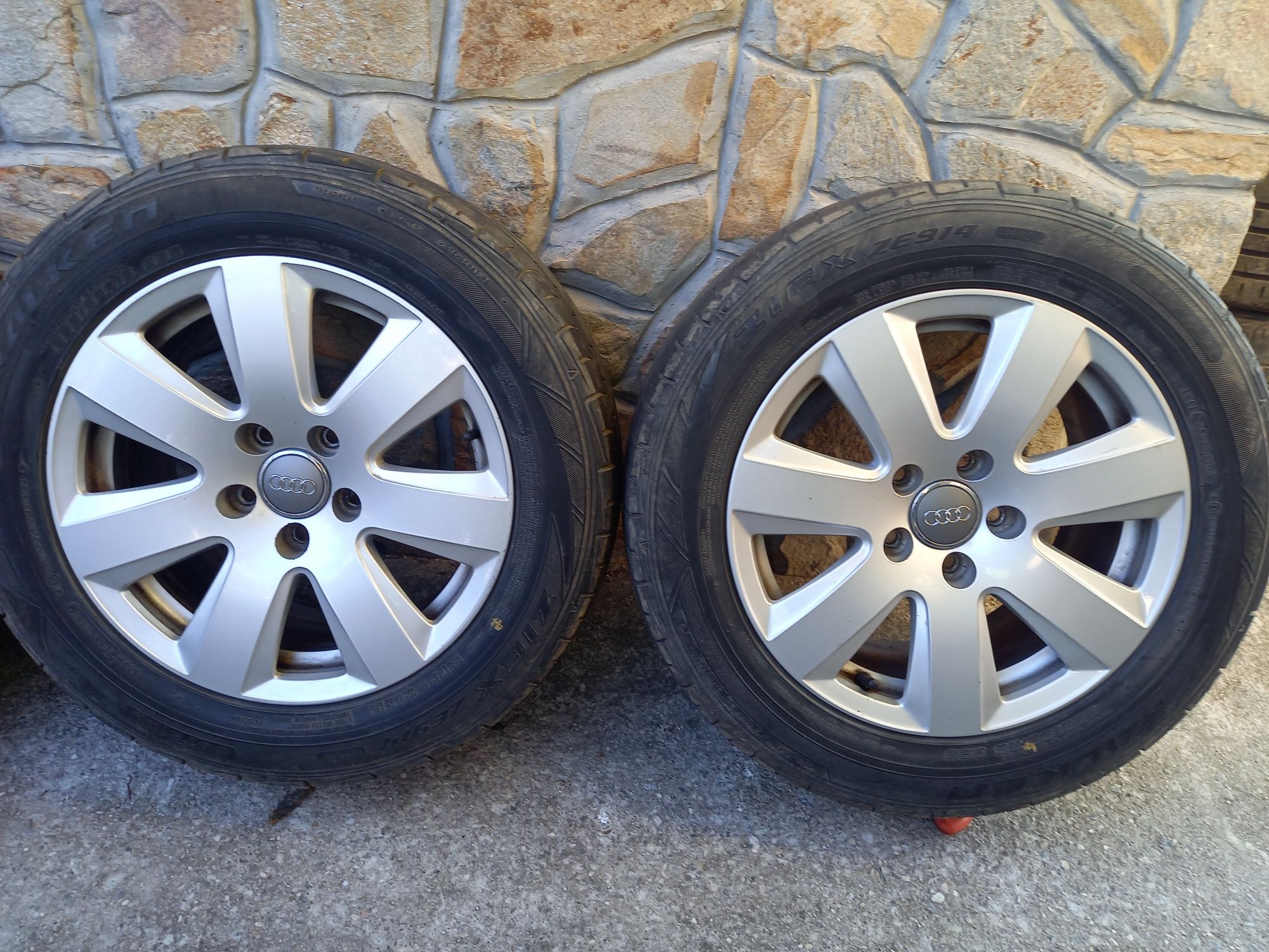 Оригинални Алум джанти 16цола за Audi A-6.A-4.А3.vw Golf.passat.5×112