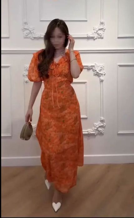 Женское платье легкое