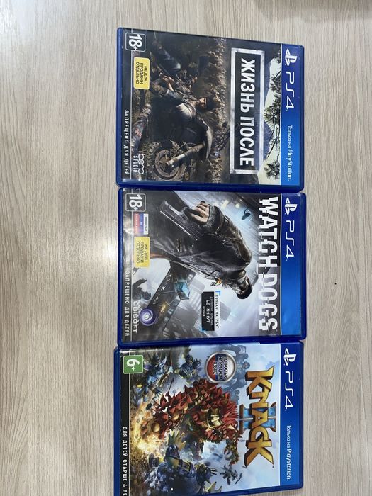 диски для пс 4 в отличном состоянии по 3500 тг