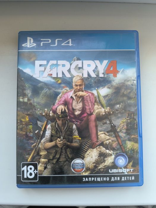 Farcry4 новый,диск без царапин,для ps4