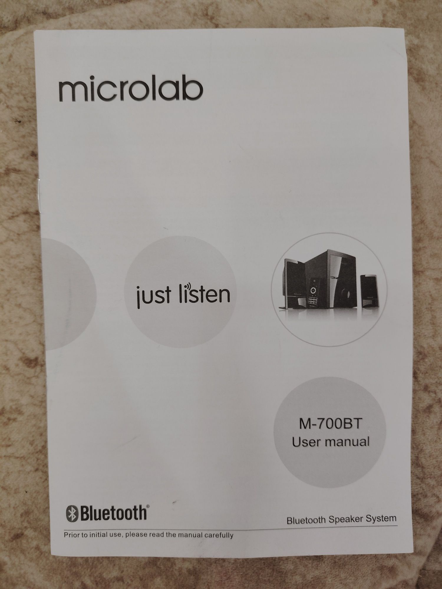 Сабвуфер microlab M-700BT