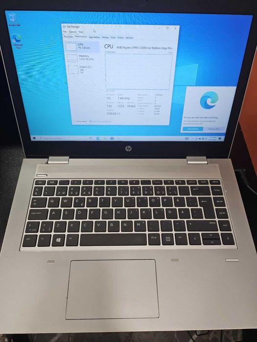 Hope Amanet P5-Laptop HP ProBook 645 G4, AMD Radeon 3 PRO 2300U/8RAM