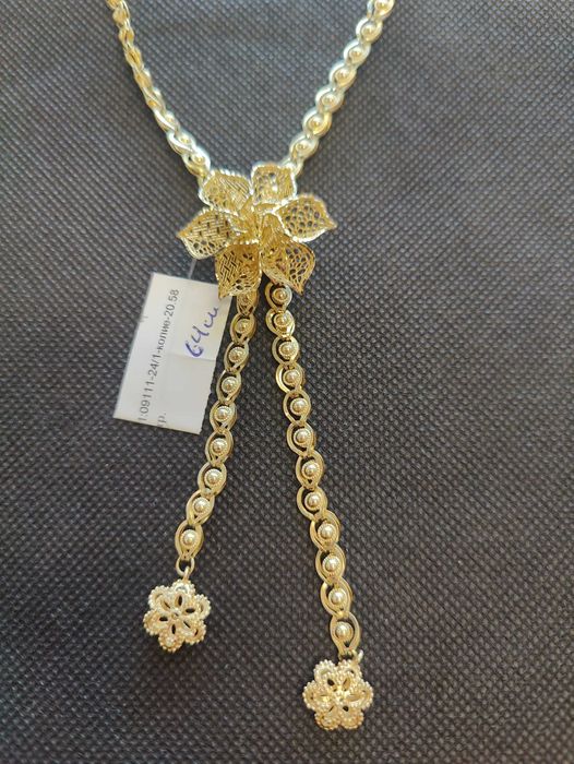 Златно дамско колие 20.58гр-14к