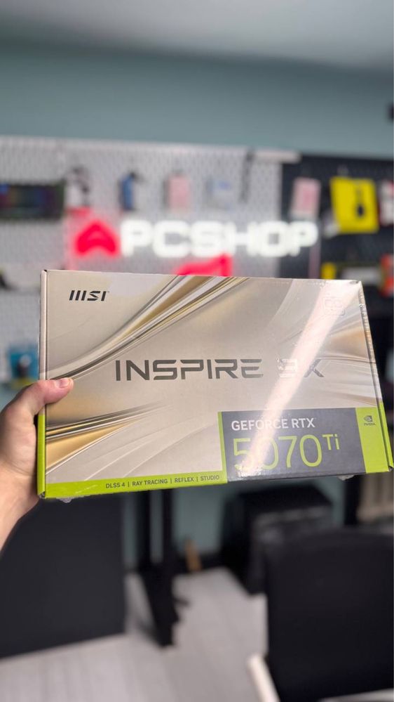 MSI GeForce RTX 5070 Ti Inspire 3X