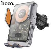 Hoco HW7 Авто Держатель 15W Transparent for iPhone Samsung OPPO Vivo