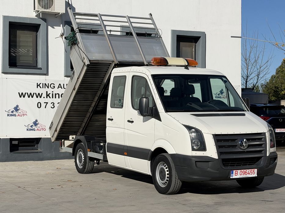 Volkswagen CRAFTER ,cabina dubla,basculabila,bascula