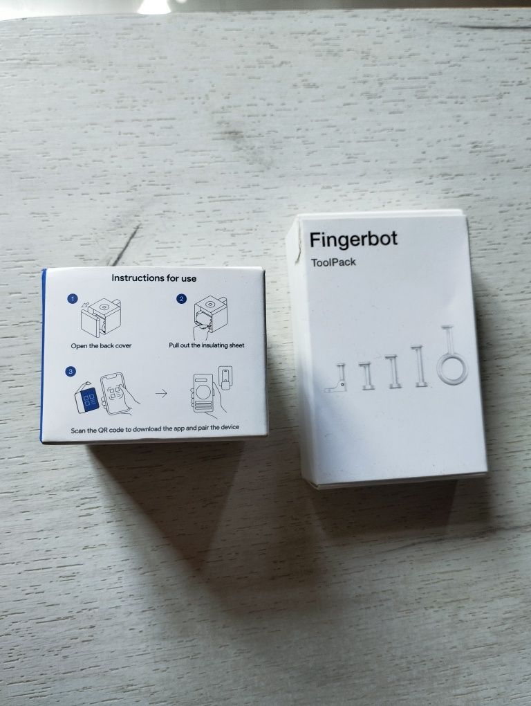 Умная кнопка Zigbee Fingerbot Plus + ToolPack
