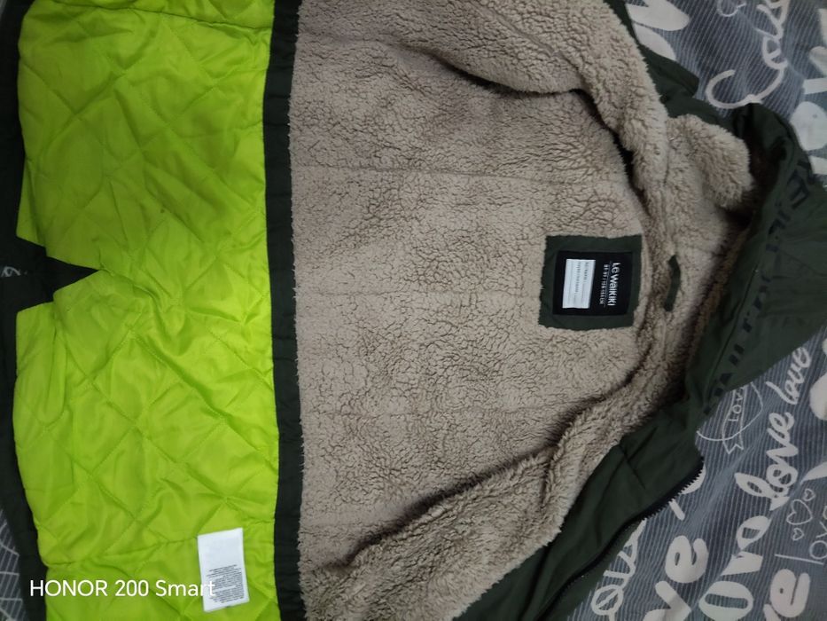 Зимно яке +подарък шапка и грейка