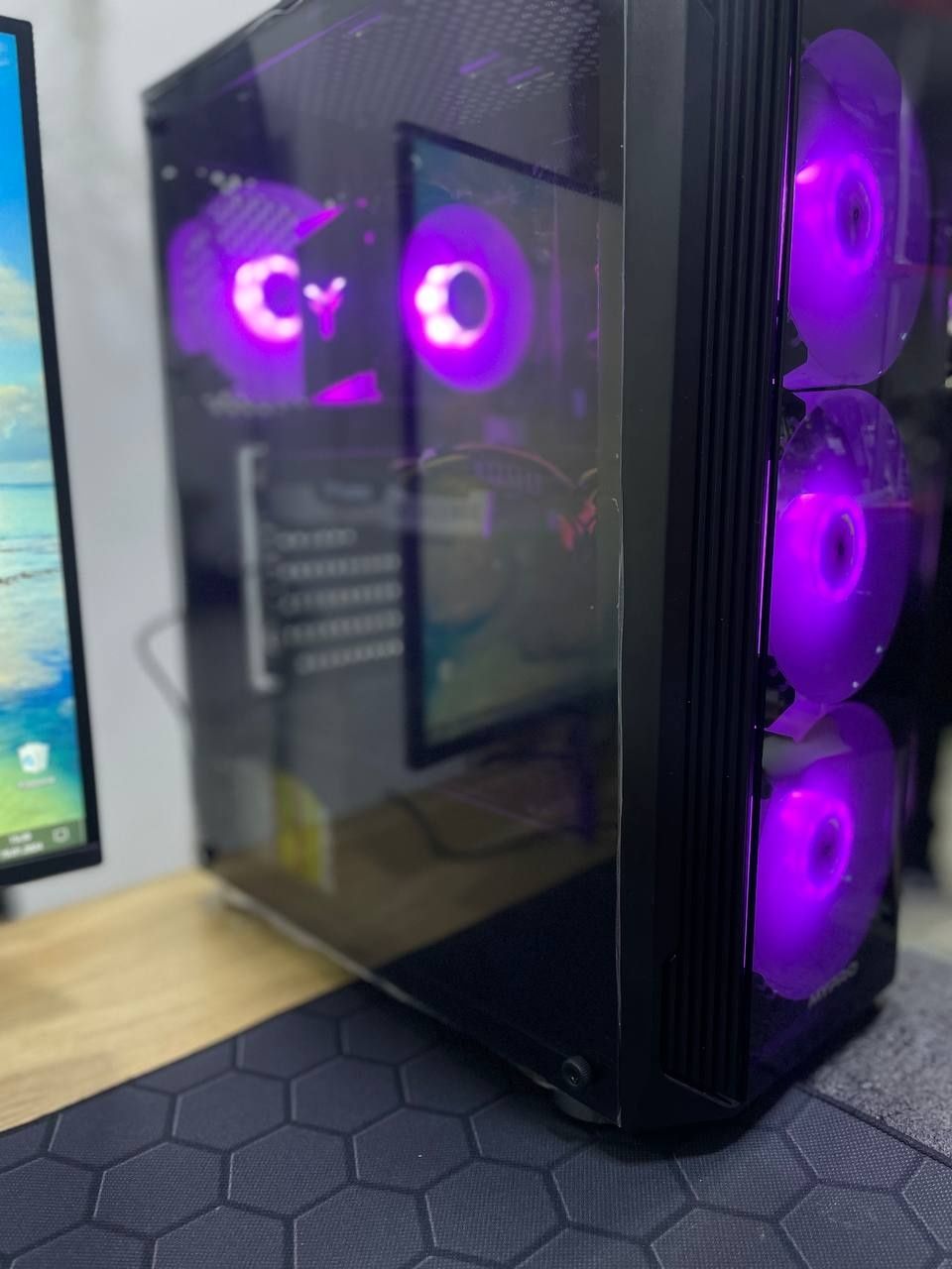 Компьютер xeon 2680v4 14/28поток/RX 580 8/SSD240/HDD500