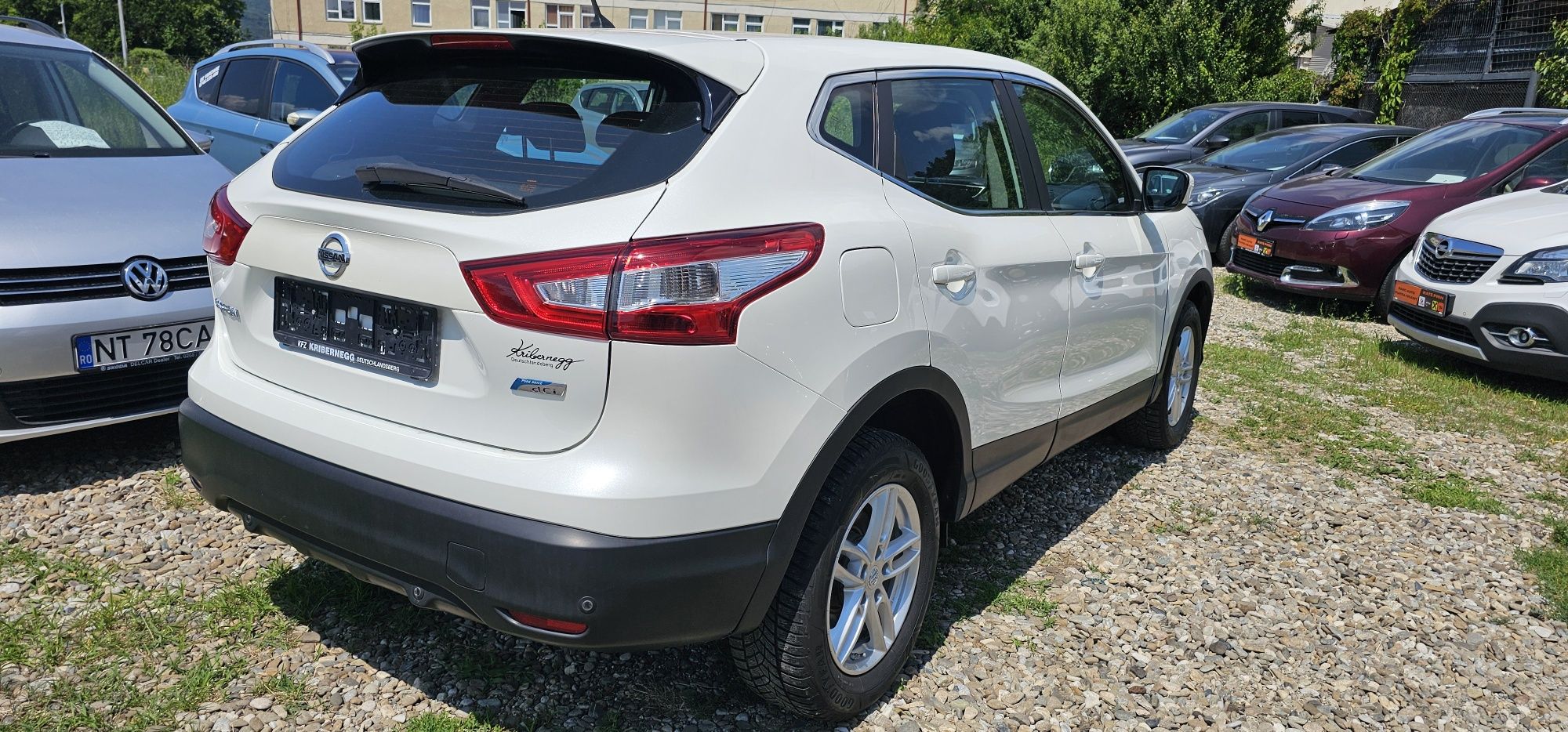 Nissan Qashqai Tekna 11.2014 1.5Diesel Euro5 Alb perlat Import Austria
