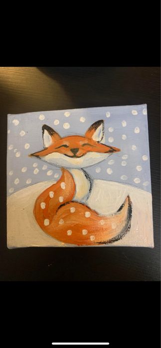 Акрилни коледни рисунки 10/10 - 15 лв./бр.