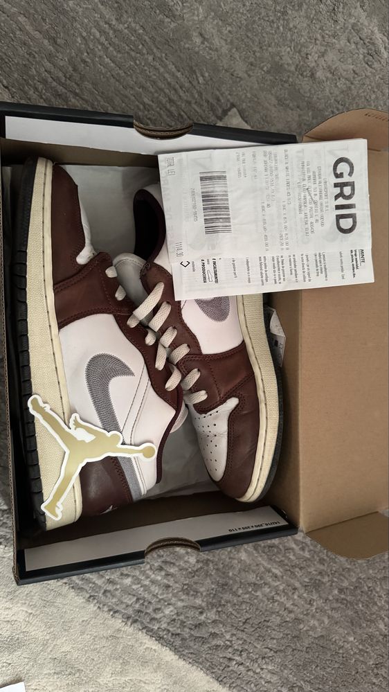 Jordan 1 low maro