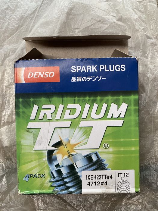 Новый комплект свечей зажигания Denso Iridium TT spark plugs