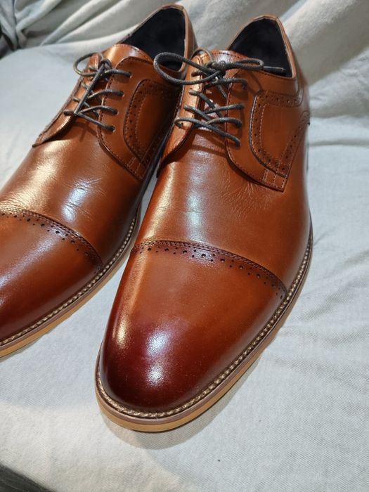 Мъжки официални обувки от естествена кожа Stacy Adams №48