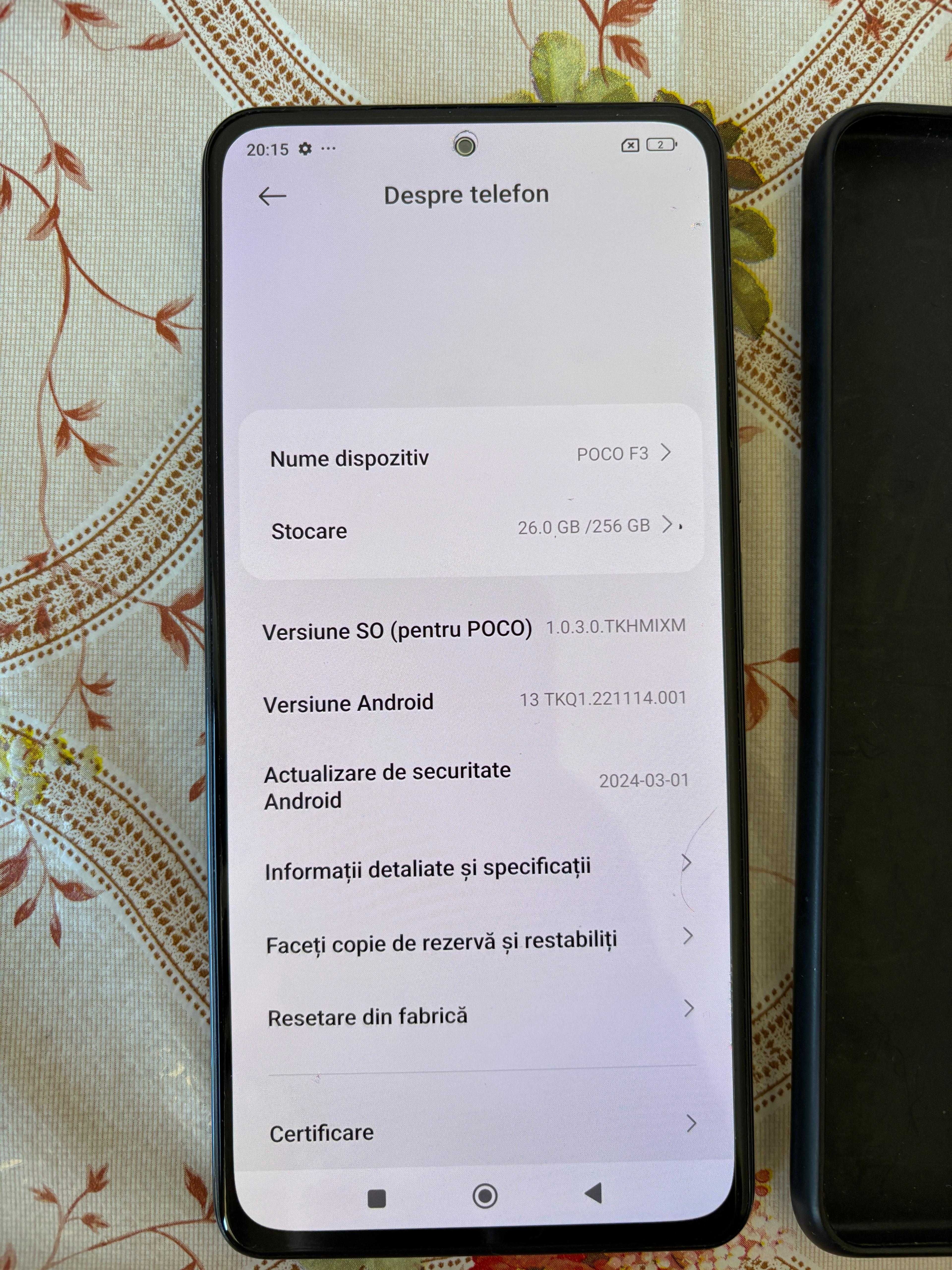 Vand Xiaomi poco f3