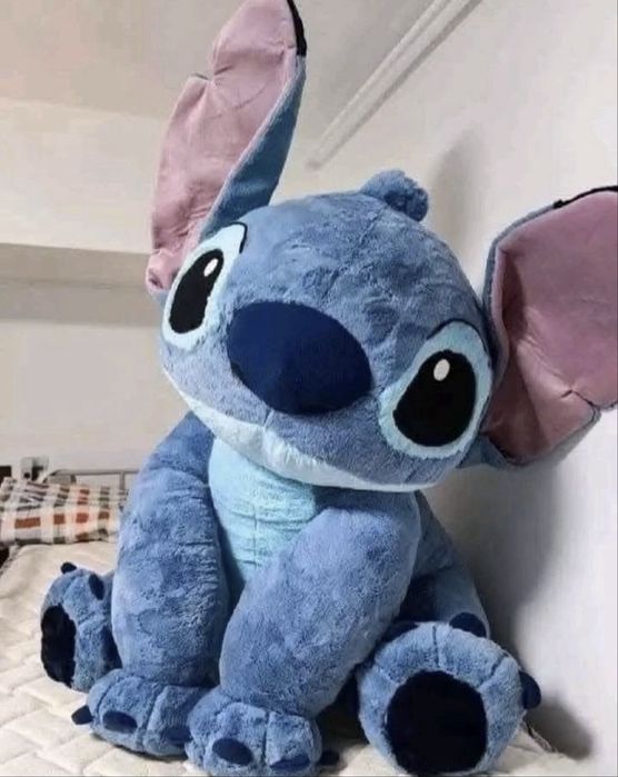 Голям Пухкав Плюшен Стич, 120см, Плюшена играчка Стич Stitch плюшен