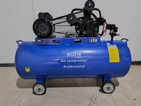 КОПРЕСОР ЗА ВЪЗДУХ ROEN-200л / 12.5 бара.