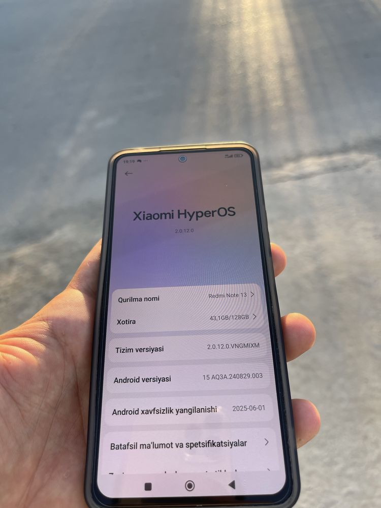 Redmi Note 13 sotiladi telga garantiya