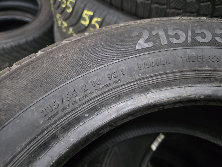 2бр Като нови летни гуми 215 55 16 - Semperit - DOT 2023