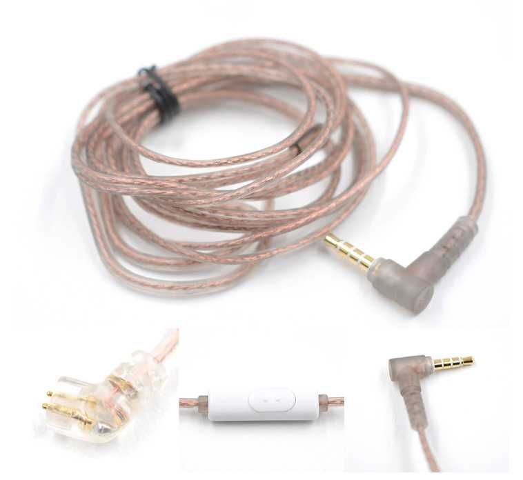 Продам оригинальный кабель для наушников KZ C PIN  и В PIN 0,75 мм