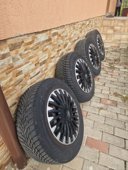 Cauciucuri iarna cu jante 195/65/ r15/ ww /passat/audi/ golf /seat/ sk