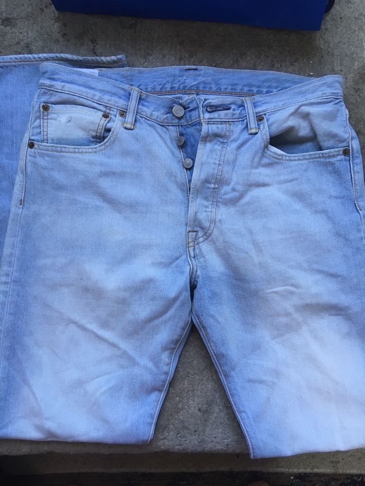 Levis 501 orginal 100 foiz paxta brend USA