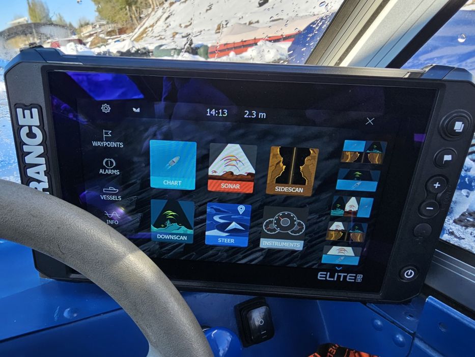 Эхолот Lowrance Elite Fs 9 с датчиком Ai 3 в 1