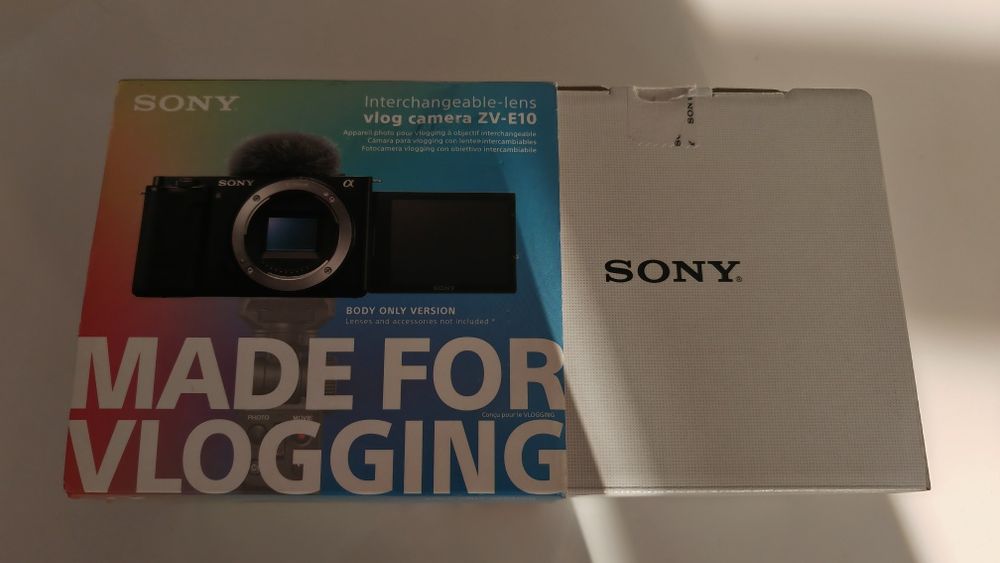 Camera sony zv e10