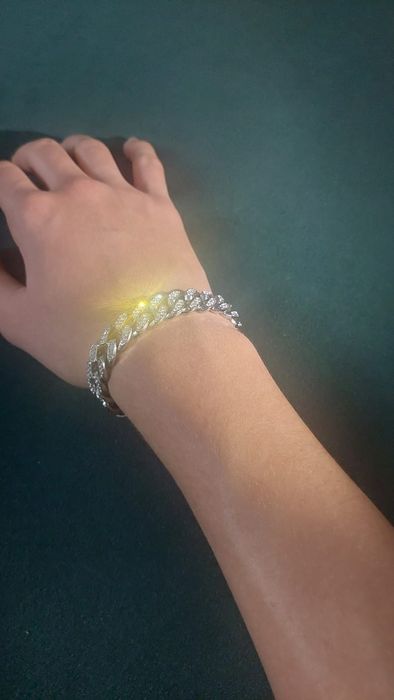 Brățară cuban iced out