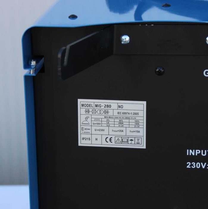 Телоподаващо устройство MIG 280A монофазно