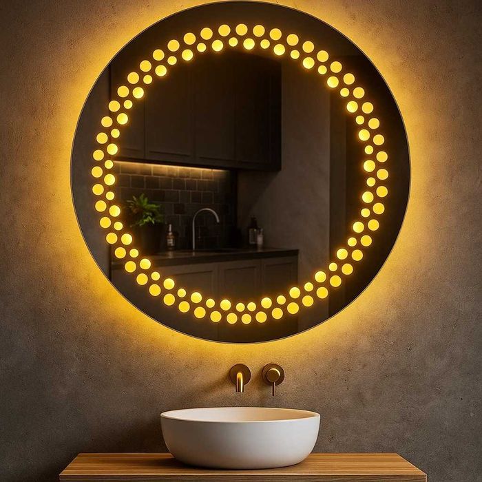 Луксозно огледало с LED осветление и сензорна технология