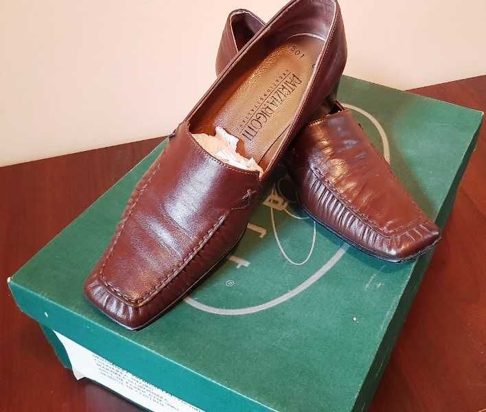 Pantofi damă piele maro, PATRIZIA RIGOTTI, Italia, mărimea 36